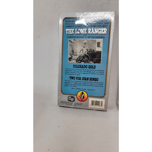 Vintage Western VHS Movies, Lot of 3 all from 1990's 2 still NEW in Box - Picture 4 of 5